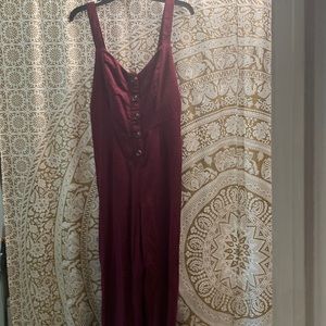 Women’s Romper, maroon. size medium